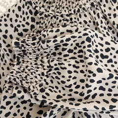 アールピーエス　r・p・s　ダルメシアン ロングワンピース 長袖の画像