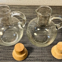 ドレッシング　ピッチャー２個セット新品未使用の画像