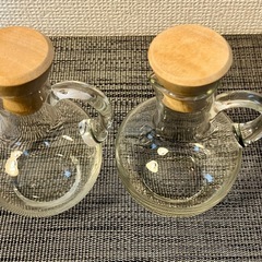 ドレッシング　ピッチャー２個セット新品未使用の画像