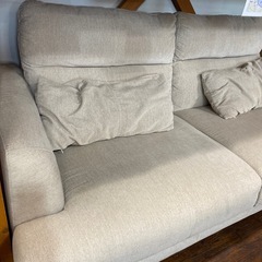 ⭐️ワイド⭐️3Pソファ ファブリック ハイバック No.2730 KEの画像