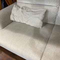 ⭐️ワイド⭐️3Pソファ ファブリック ハイバック No.2730 KEの画像