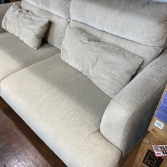⭐️ワイド⭐️3Pソファ ファブリック ハイバック No.2730 KEの画像