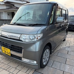 ダイハツタントカスタム4WD車検2027/12/7の画像
