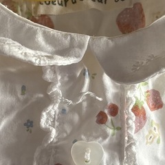 クーラクール いちご　ワンピース　ノースリーブの画像