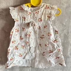 クーラクール いちご　ワンピース　ノースリーブの画像