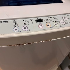 (決まりました)Haier 4.2kg洗濯機の画像