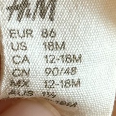 H&M くすみピンク ギンガムチェック ワンピースの画像