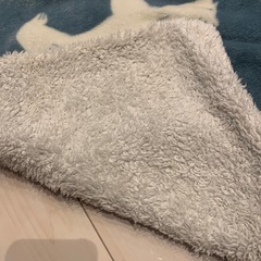 膝掛けブランケット　熊柄の画像