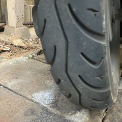 【不動／自賠責2026年4月】レッツ2 50cc／バッテリー&プラグ新品／部品取り・修理向けの画像