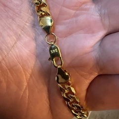 ゴールド　ネックレス　アクセサリー　刻印
の画像