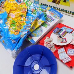 地球まるごと すごろく　ドラゴンボールZ スーパーDX　億万長者ゲーム　３点セット　部材詳細未チェック　【非対面取引です】の画像