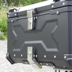 【新品未使用】ABSリアボックス58L　ブラック  バイク用の画像