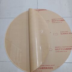 アクリル板　丸型の画像