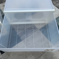 ★2個セット★muji 無印良品 収納ケース 引出式 横ワイド 大★の画像