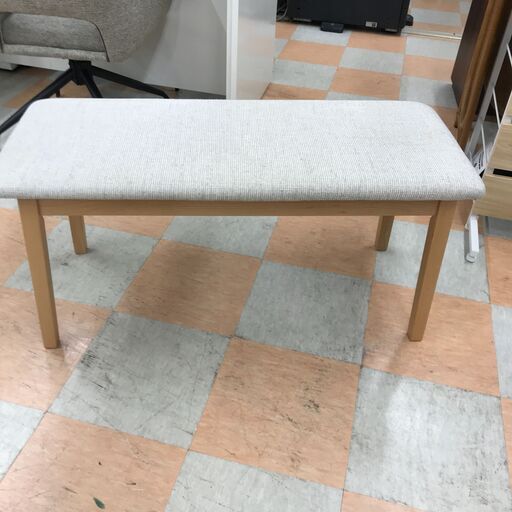 ＼家具＊家電のお店／ 【ｼﾞｬﾝｸﾞﾙｼﾞｬﾝｸﾞﾙ石川金沢店】ダイニングセット4人用 ニトリ 木目調/ベージュ   W(幅)120×D(奥行き)78×H(高さ)70cm