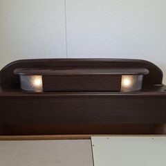 セミダブルベッド(引き出しつき)の画像