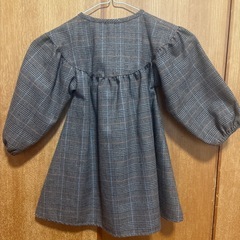 ボア襟ワンピース✴︎写真撮影の画像