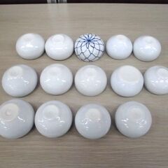 茶道具 つぼつぼ 瑞器 祝用土器 田宝 でんぼ 茶道 まとめて14個 中古 苫小牧西店の画像