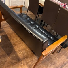 カリモク　2人がけ　ソファの画像