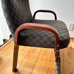 椅子二脚の画像