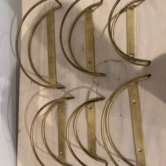 マガジンラック　ゴールド　ブックラックの画像