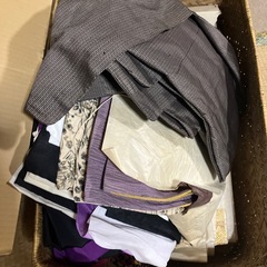 不要な着物、生地などを差し上げますの画像