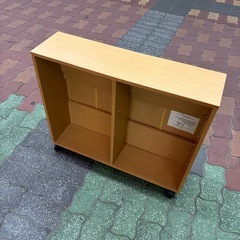 中古　すき間収納ラック　キャスター付き　の画像