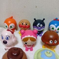 アンパンマン　プラフィギュア9体セットの画像