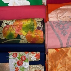 無料★名古屋帯32点まとめ★着物リメイク材料　の画像