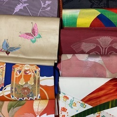 無料★名古屋帯32点まとめ★着物リメイク材料　の画像
