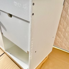 木製 おままごとキッチン 【美品】 組立説明書、おまけ付きの画像