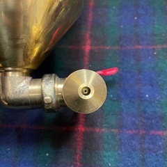 真鍮製　リシンガン（建築用吹付ガン器）の画像