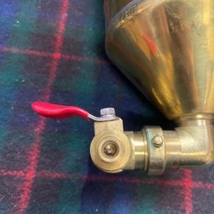 真鍮製　リシンガン（建築用吹付ガン器）の画像