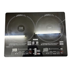 IHクッキングヒーター 2口の画像