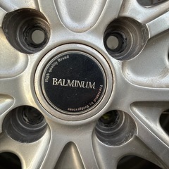 スタッドレスタイヤとアルミのセットの画像