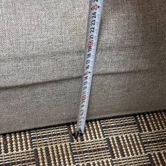 ソファ 2人掛け 薄いブラウン 
の画像