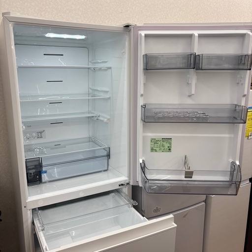☆ドリーム荒牧店☆ジモティー割引有☆【クリーニング済み】TOSHIBA/3ドア冷蔵庫/GR-W365C/356L/2025年製