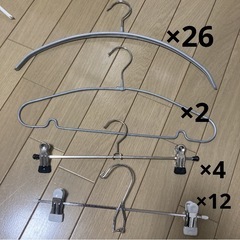 【12/18までのお渡し】ハンガー　49本の画像
