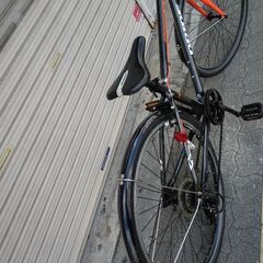 DRIDE[ドライド]26吋 ジュニアスポーツバイク アルミ/6speed(ブラック/オレンジ)の画像