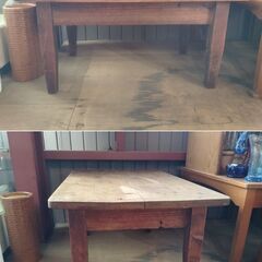 文机 レトロ 座卓 ローテーブル 古民具 昭和レトロ 机 /HJ-0583 2Fの画像