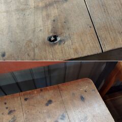 文机 レトロ 座卓 ローテーブル 古民具 昭和レトロ 机 /HJ-0583 2Fの画像