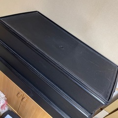 タッパーウェアの大きな収納ケース　3個の画像