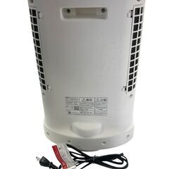 アイリスオーヤマ 大風量セラミックファンヒーター ACH-LDSW12A-W 首振り 2024年製 ホワイト 中古の画像