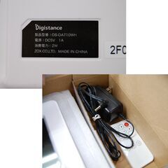 7インチ液晶 デジタルフォトフレーム DS-DA710 リモコン付き 電源コード 札幌市 清田区 平岡の画像