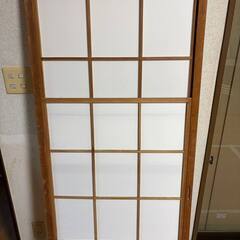 【受け渡し予定者決定済み】障子2枚・雪見障子4枚｜1枚からOK｜匝瑳市役所そば受け渡しの画像