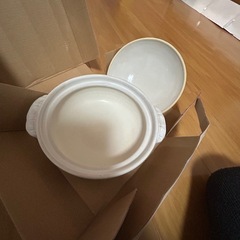 決まりました 土鍋 6号 未使用品の画像