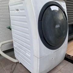 【無料・ジャンク品】日立 ドラム式洗濯機 (11kg/2019年製/BD-SV110CL) お譲りしますの画像
