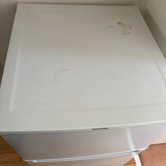 小型冷蔵庫 アイリスオーヤマ 動作品 シングルの画像