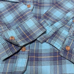 Abercrombie & Fitch チェック柄長袖　ネルシャツの画像