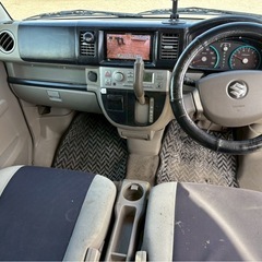 【支払総額19.8万円】久々入荷！エブリィワゴンPZターボ 車検令和8年6月機関良好 パワスラ フルセグTV Bluetooth 修復歴無し！の画像